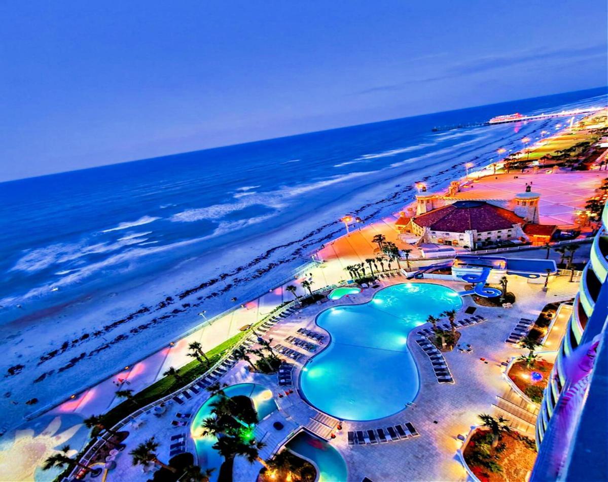 16Th Floor 1 Bedroom Resort Condo Direct Oceanfront Wyndham Ocean Walk Resort Daytona Beach 1605 Eksteriør bilde