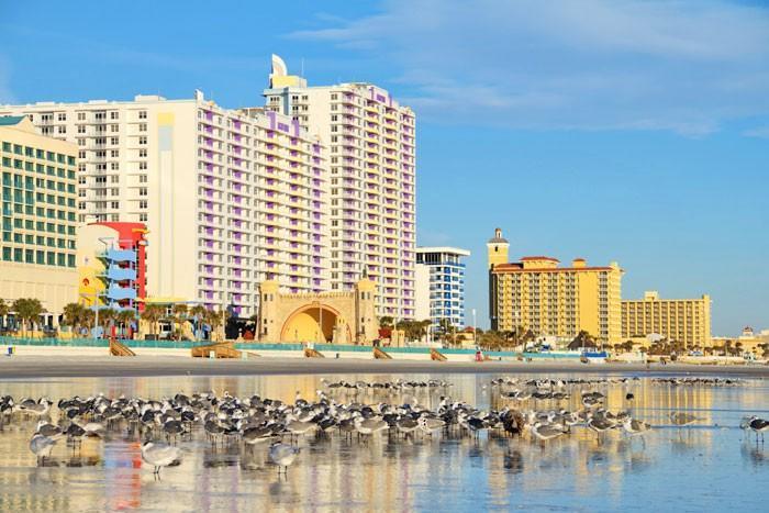 16Th Floor 1 Bedroom Resort Condo Direct Oceanfront Wyndham Ocean Walk Resort Daytona Beach 1605 Eksteriør bilde